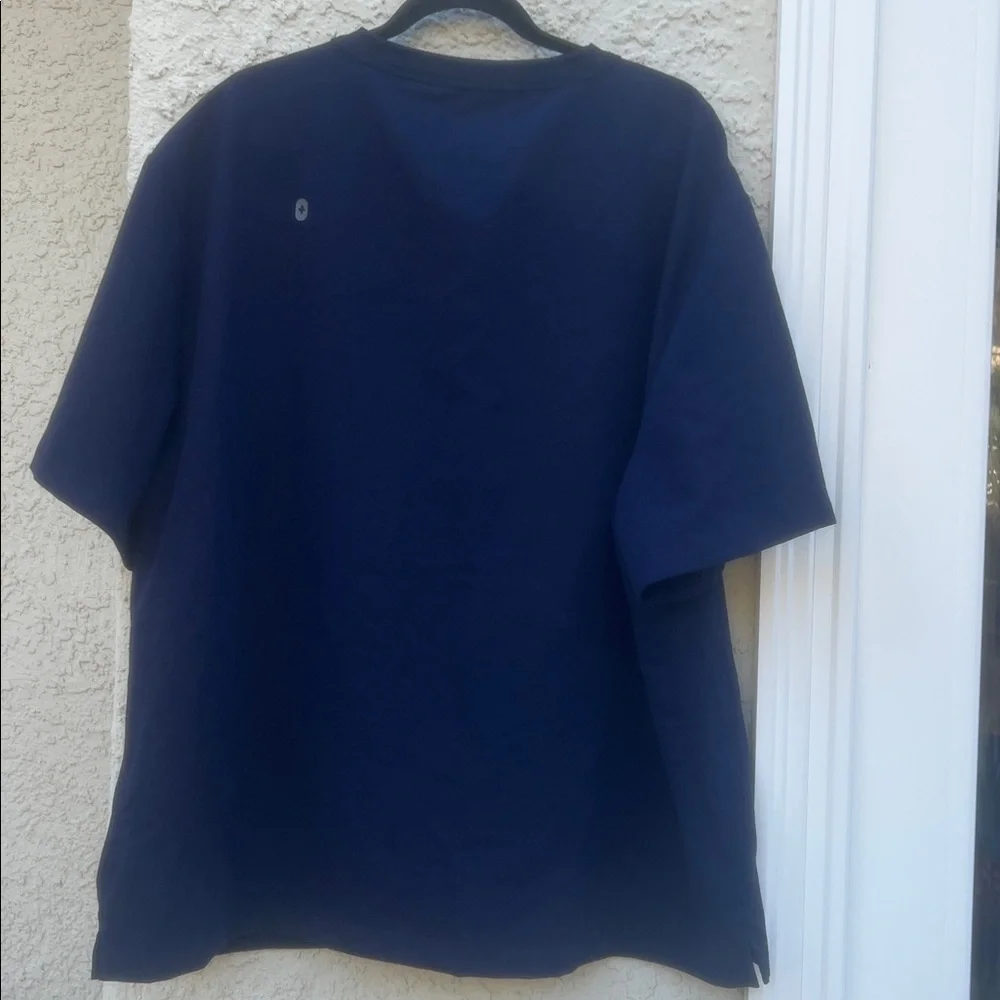 FIGS Men's Technical Coleectuin Navy Blue Scrub Set Top Size XXL Pant Size XL/T